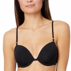 Calvin Klein Women’s Minimalist Micro Lightly Lined Demi Bra Size 34A NWT